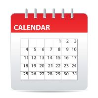 Training Calendar 2021-22